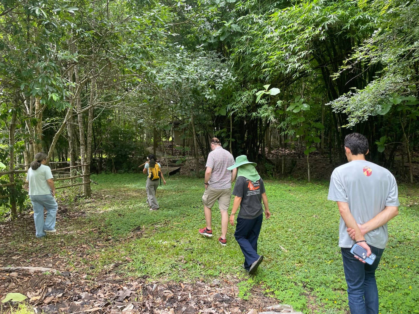 Cacao farm visit